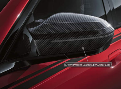 Genuine BMW i5 G60 M-Performance Carbon Fiber Mirror Caps