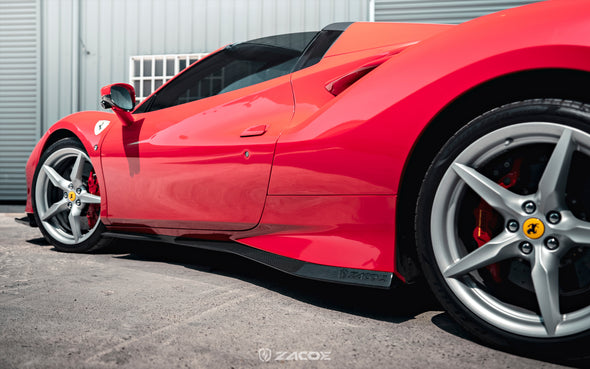 Zacoe x Ferrari F8 Tributo Carbon Fiber Body Kit