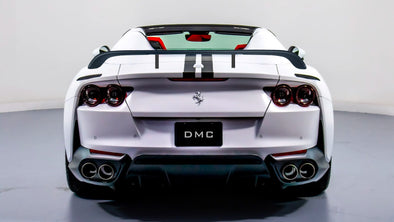 DMC Ferrari 812 GTS Carbon Fiber Rear Wing: EVO FXX fits the OEM GTS Spider Convertible