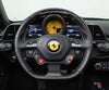 Ferrari Leather & Carbon Fiber LED Steering Wheel