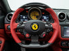 Ferrari Leather & Carbon Fiber LED Steering Wheel