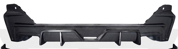 TAKD CARBON Dry Carbon Fiber Rear Diffuser for BMW 5-Series G60 2023+