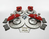 BMW M-Performance Front (6 POT) & Rear (1 POT) Brake Retrofit Kit For 5-Series G30 G31 G32 / 7-Series G11 G12 / 8-Series G14 G15 G16 / X3 G01  / X4 G02 / iX3 G08 / iX I20