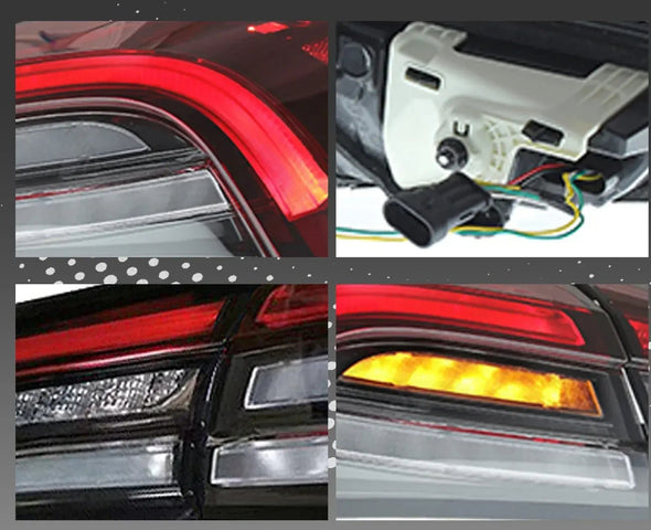 Maserati Ghibli 2014-2022 Trofeo Style LED Taillights