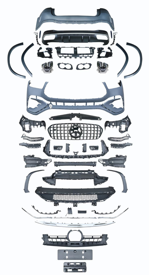 Facelift GLE53 AMG Style Body Kit for Mercedes-Benz V167 GLE SUV 2019+