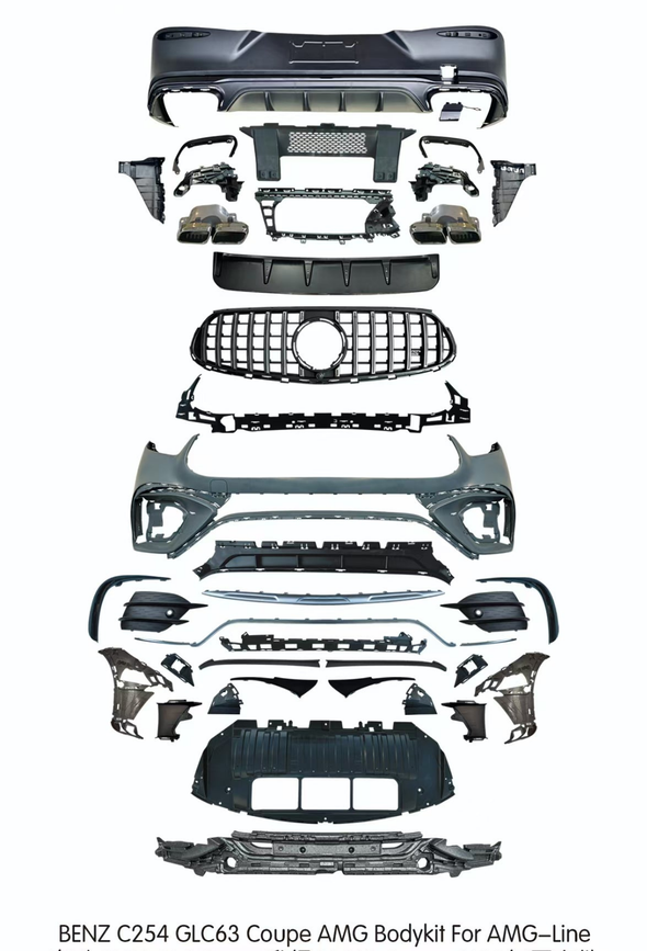 Mercedes-Benz GLC 2023+ (X254 SUV) AMG GLC63 Style Conversion Kit