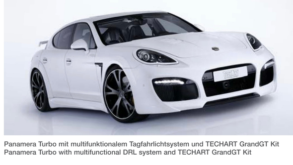 TechArt LED Daytime Running Lights for Porsche Boxster / Cayman 987, 911 Carrera 997, Cayenne 958, Panamera 970