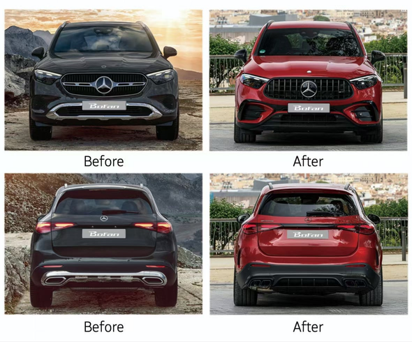 Mercedes-Benz GLC 2023+ (X254 SUV) AMG GLC63 Style Conversion Kit