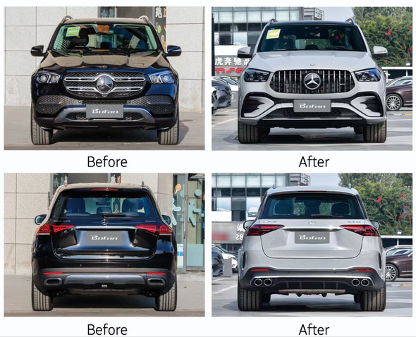 Facelift GLE53 AMG Style Body Kit for Mercedes-Benz V167 GLE SUV 2019+