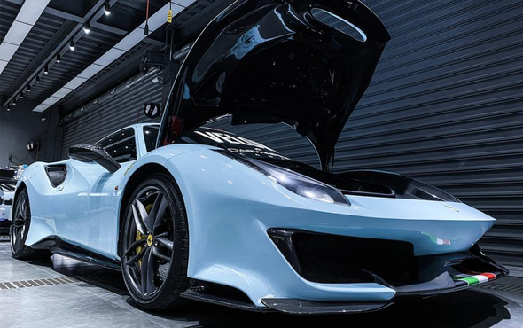 2015-2020 Ferrari 488 GTB / Spyder to Pista Full Conversion Body Kit