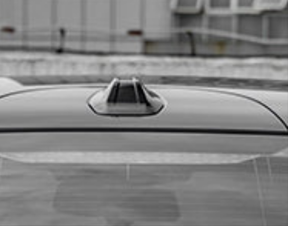 SooQoo Dry Carbon Fiber Antenna Cover for BMW i5 / 5-Series G60 2023+