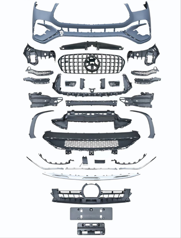 Facelift GLE53 AMG Style Body Kit for Mercedes-Benz V167 GLE SUV 2019+