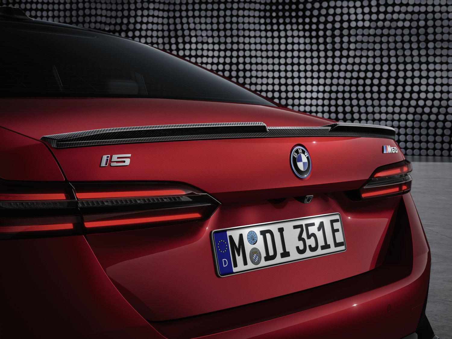 Genuine BMW i5 G60 M-Performance Carbon Fiber Rear Spoiler – CarGym