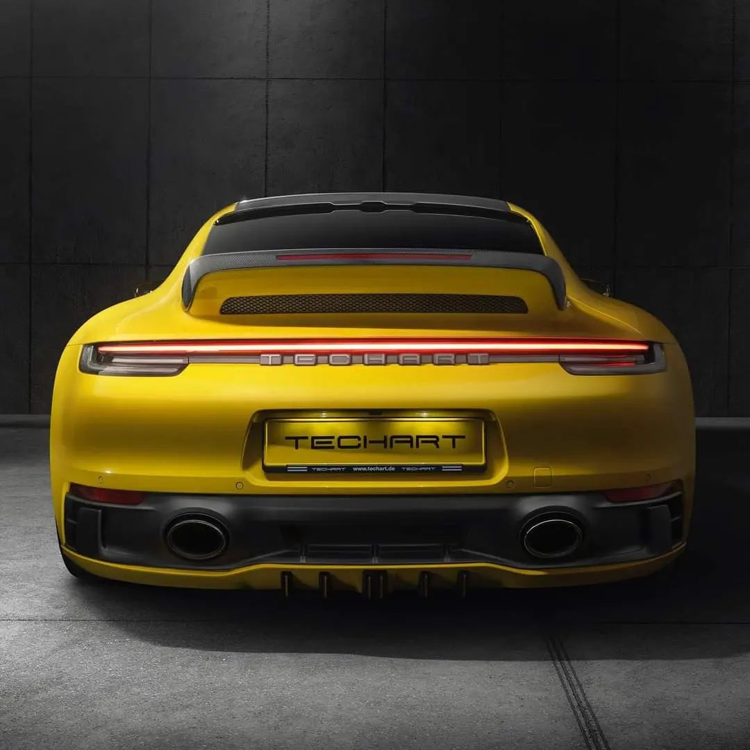 New TECHART carbon rear spoiler for the Porsche 911 GT3!