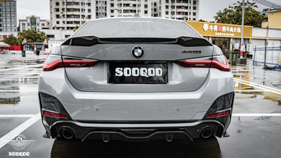 BMW 4-Series G26 2022+ Dry Carbon Fiber Rear Spoiler by SooQoo