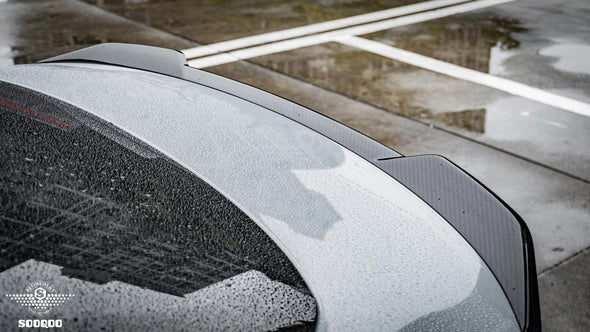BMW 4-Series G26 2022+ Dry Carbon Fiber Rear Spoiler by SooQoo