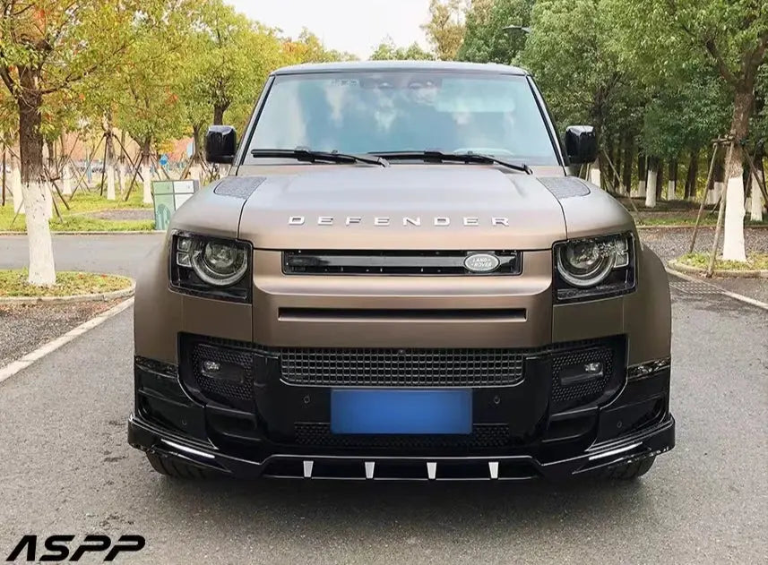 Easy Spoiler Design Rock Style Front Lip Spoiler w/ LED for Land Rover… | CarGym