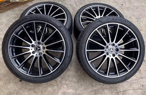 (Demo Car Wheels) 20” Mercedes-Benz E-Class AMG Multi-spoke OE  Complete Wheels Set