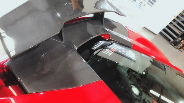 DMC Ferrari 488 GTB Carbon Fiber Rear Panel Base