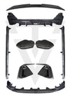 TAKD CARBON Dry Carbon Fiber Side Skirts for BMW i5 / 5-Series G60 2023+