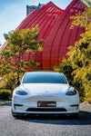 TAKD CARBON Dry Carbon Fiber Front Lip Spoiler for Tesla Model Y
