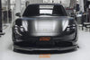 PSM Dynamic Carbon Fiber Front Lip Splitter for Porsche Taycan Base & 4S