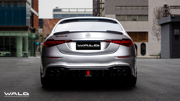 Wald Sportsline Black Bison Quad Exhaust Tips for Mercedes-Benz W223 S-Class 2021+