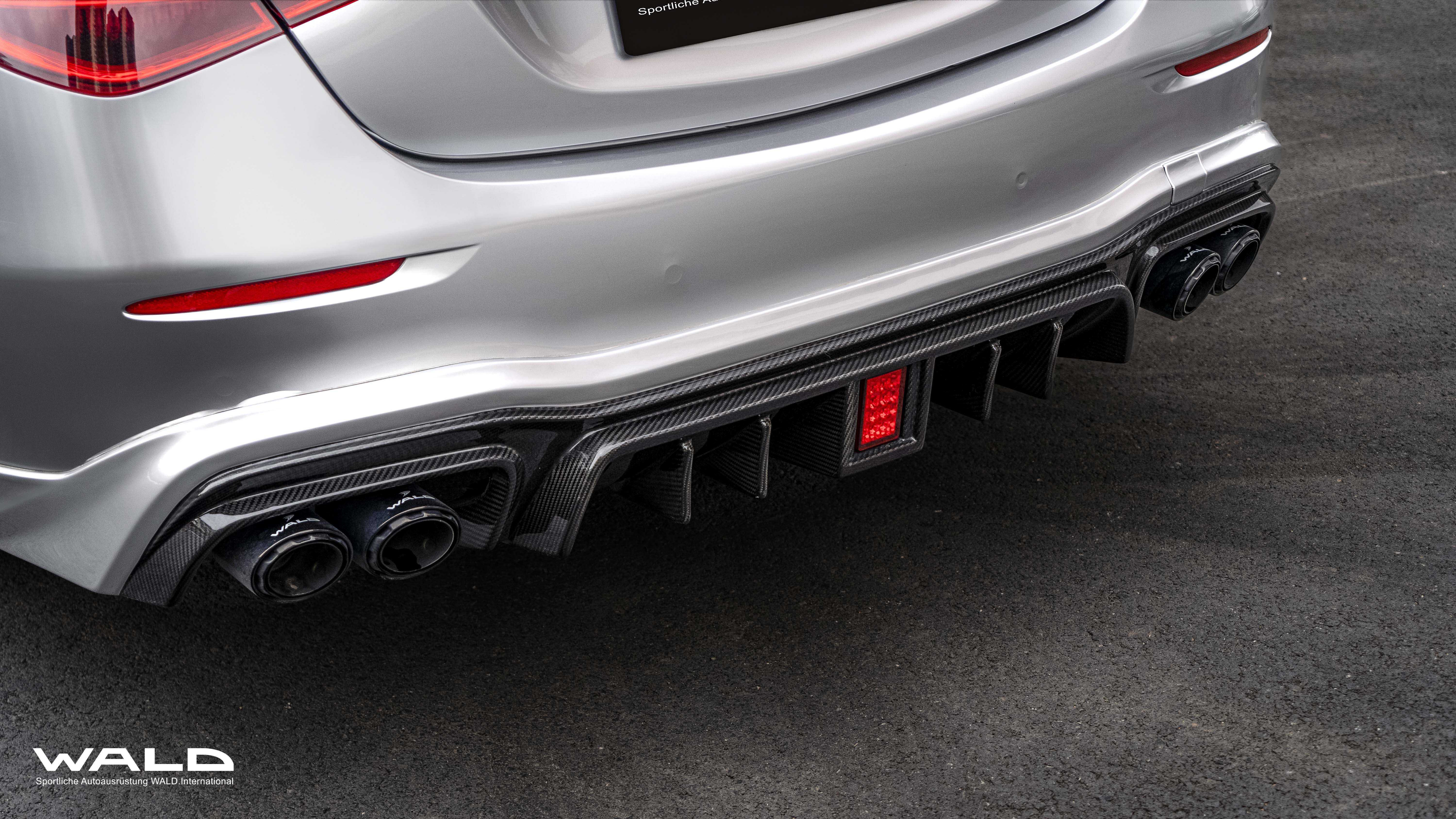 Wald Sportsline Black Bison Quad Exhaust Tips for Mercedes-Benz W223 S –  CarGym