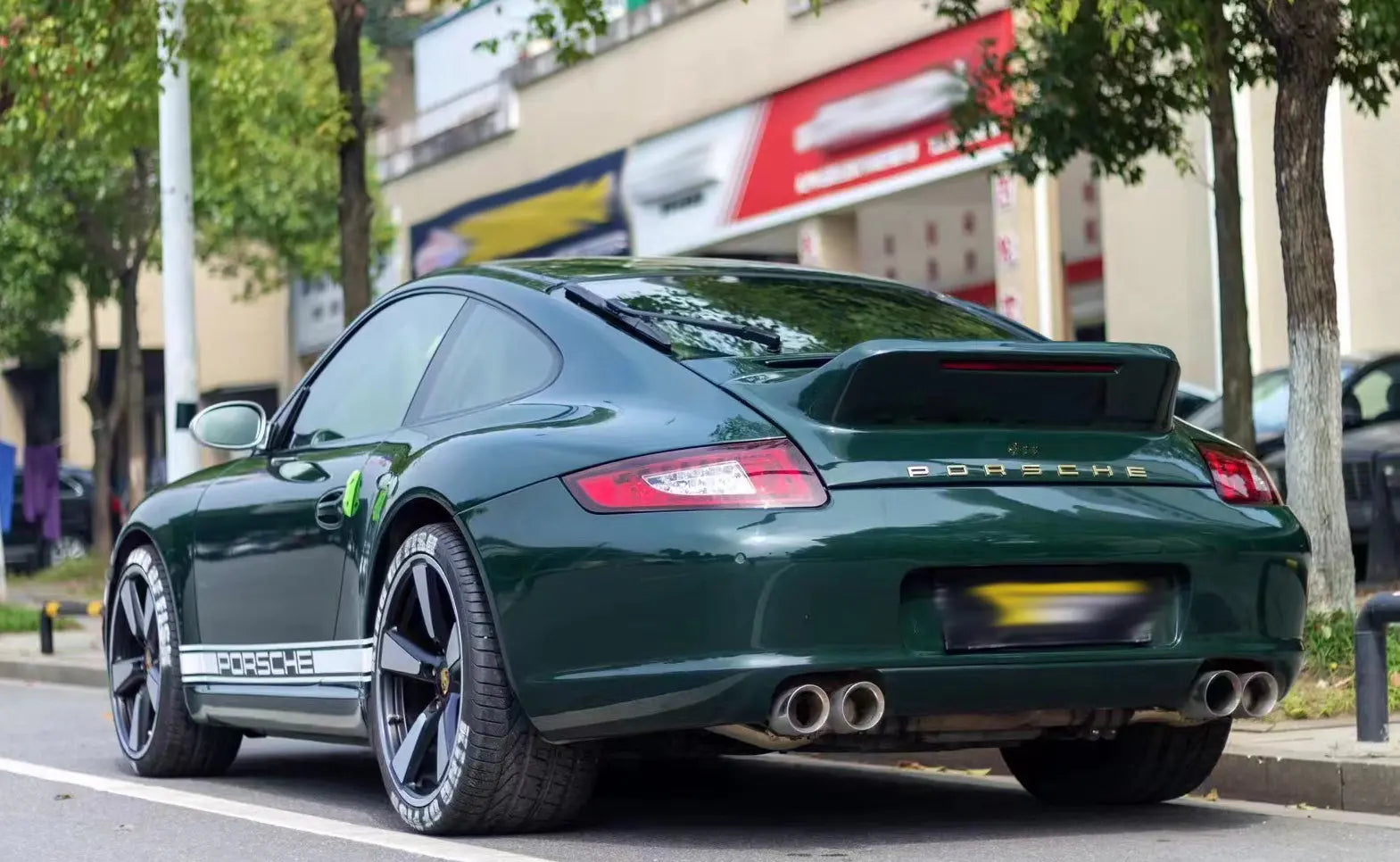 997.2 Rear Porsche Carrera 997.1 | 997.2 Classic Rear Duck Spoiler w/LED – CarGym