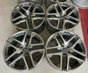 (Used) 21” Mercedes-Benz G-Class AMG 5-Twin-Spoke OEM Complete Wheel Set