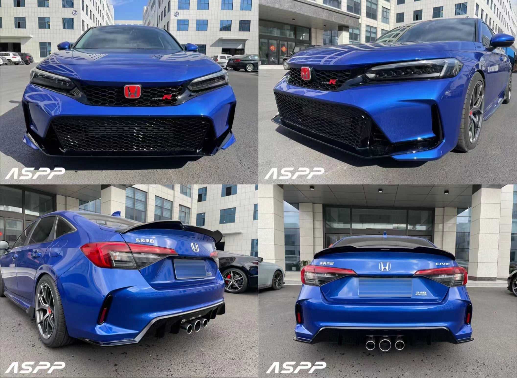 Honda Civic 2021+ FL5 Type R Style Full Body Kit Conversion – CarGym