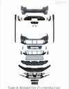 Honda Civic 2021+ FL5 Type R Style Full Body Kit Conversion