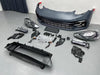 Porsche Panamera 970 Convert to 971 Front Bumper Conversion Kit w/ Headlight