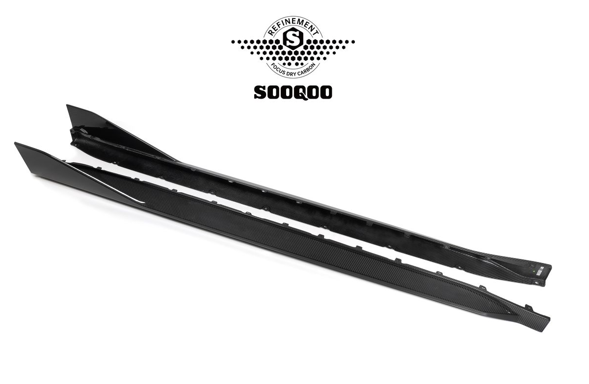 CT Carbon BMW M3 G80 / G81 Carbon Fibre Side Skirt Replacement - CT Design CT Carbon BMW M3 G80 / G81 Carbon Fibre Side Skirt Replacement - CT Design