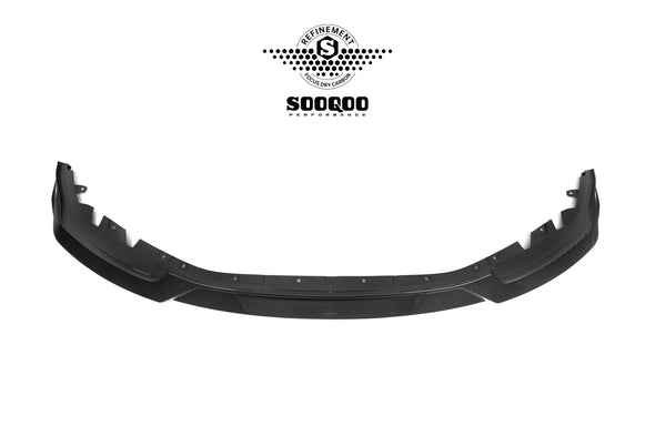 SooQoo BMW M2 G87 Dry Carbon Fiber SQ-C Front Lip Spoiler