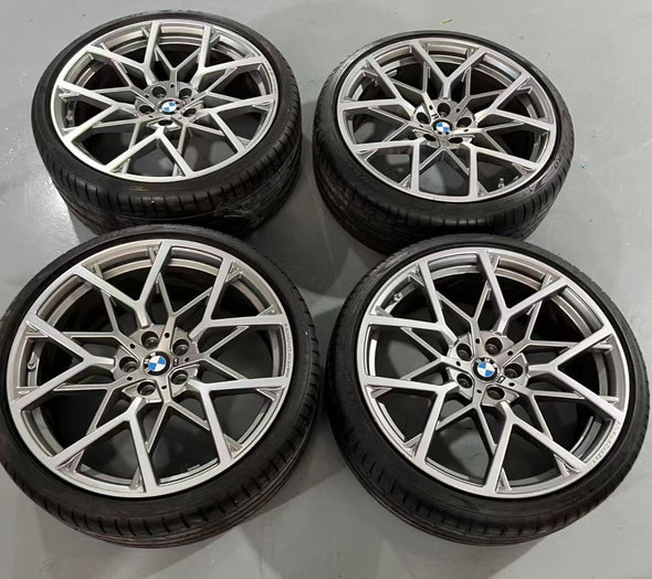 (Demo Car Wheels) 20” BMW BMW 4 Series G22 G23 795M 795M OE Bi-Colour M Performance Forged Wheels Set