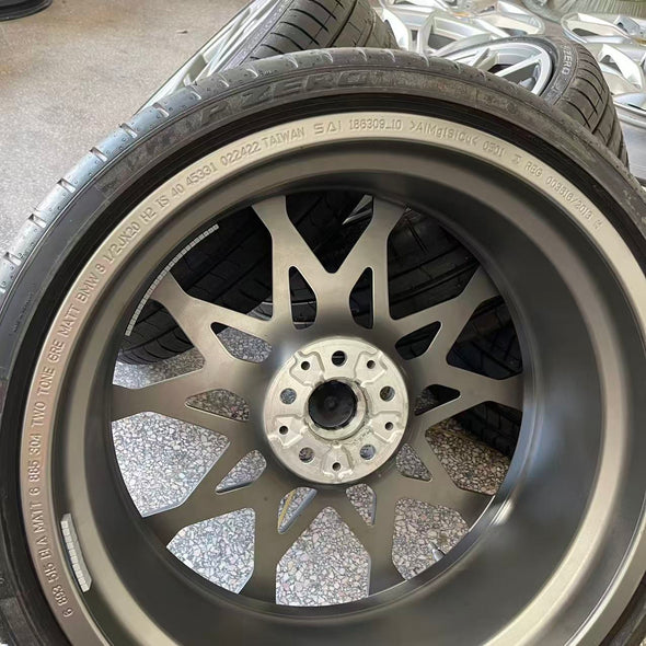 (Demo Car Wheels) 20” BMW 3 Series G20 G21 795M OE Bi-Colour M Performance Forged Wheels Set