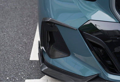 TAKD CARBON Dry Carbon Fiber Front Inlet Trim for BMW i5 / 5-Series G60 2023+