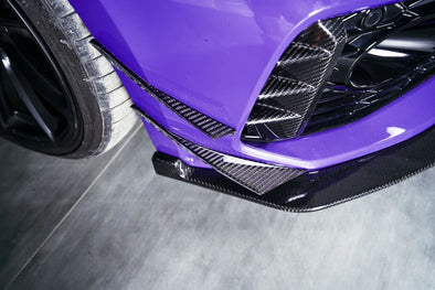 Karbel Carbon Dry Carbon Fiber Fog Light Trim Overlay For Audi RS5 B9.5 2020+