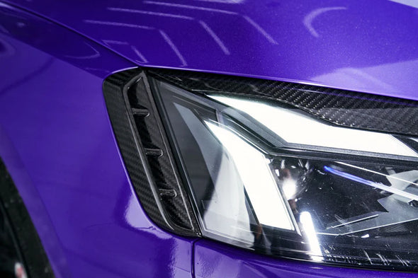 Karbel Carbon Dry Carbon Fiber Eyebrows Eyelids For Audi RS5 S5 A5 B9.5 2020+