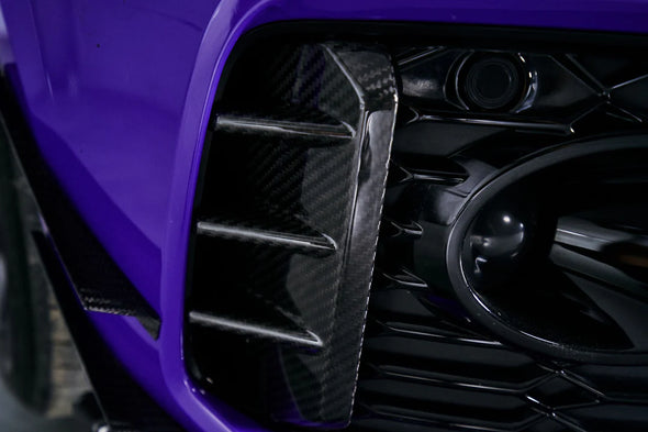 Karbel Carbon Dry Carbon Fiber Fog Light Trim Overlay For Audi RS5 B9.5 2020+