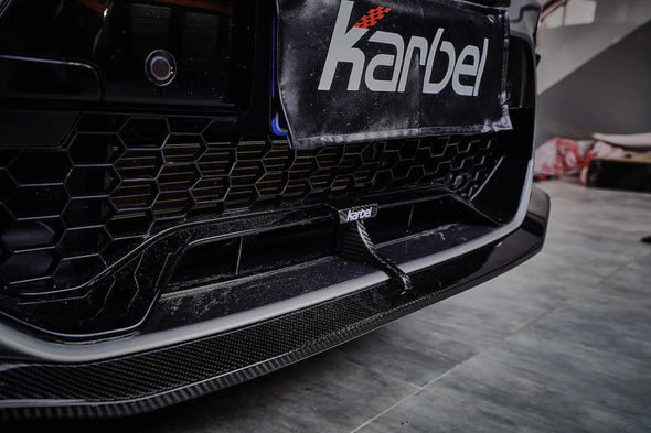 Karbel Carbon Dry Carbon Fiber Front Lip for BMW X4M & X4MC F98 & X3M & X3MC F97 2019-2021
