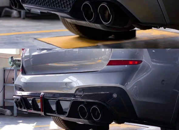 Karbel Carbon Dry Carbon Fiber Rear Diffuser for BMW X3 & X3M & X3MC G01 F97 2019-2021