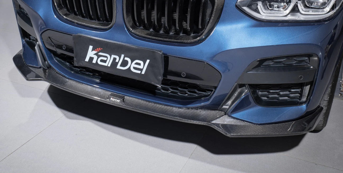 Karbel Carbon Pre-preg Carbon Fiber Front Lip for BMW X3 G01 & X4 G02 –  CarGym
