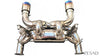 DMC Lamborghini Aventador Exhaust: Titanium or Stainless Steel: Gold or Blue Purple Finish: Fits the OEM LP700, LP720, LP740 S and SV / SVJ LP750 System: With Valves & End Tips