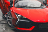 DMC Lamborghini Revuelto: Carbon Fiber Front Lip Spoiler: Fits OEM LB744 Coupe & Spyder