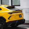 Z-Art Lamborghini Urus Dry Carbon Fiber Rampante Edizione Rear Decklid Spoiler