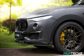 PAKTECHZ Carbon Fiber Front Canards for Maserati Levante