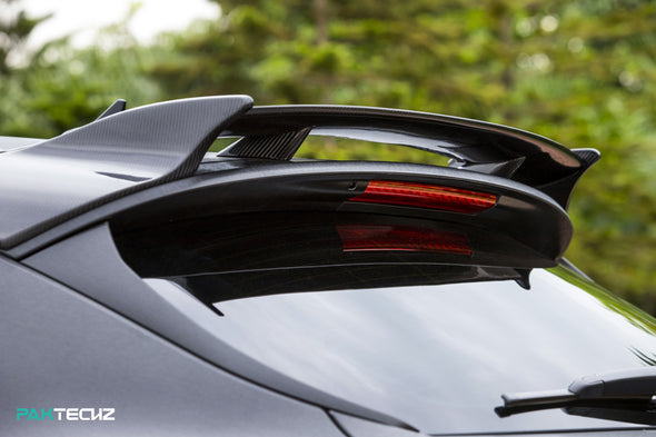 PAKTECHZ Carbon Fiber Rear Roof Spoiler for Maserati Levante