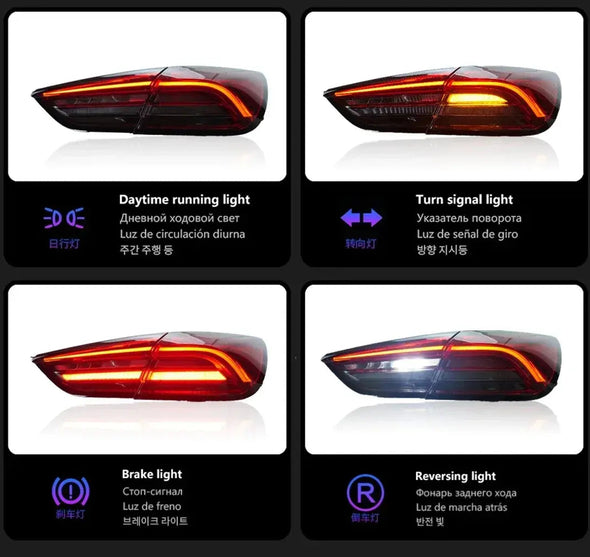 Maserati 2013-2023 Quattroporte LED Taillights